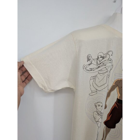 Avatar Last Airbender T Shirt Adult Size M Aang Evolution Graphic Anime Cosplay - Picture 5 of 7